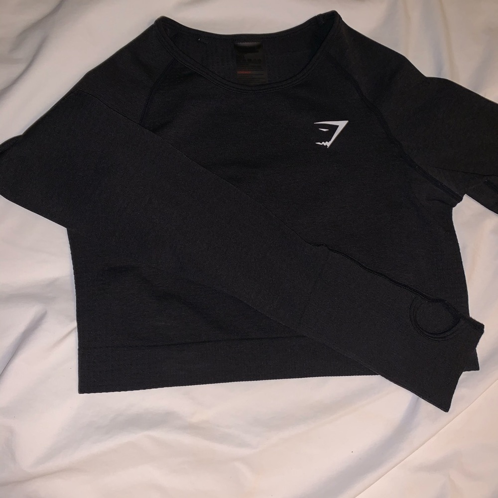 Gymshark long sleeve crop top!!